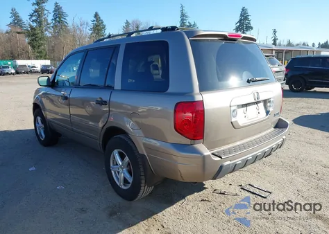 2003 Honda Pilot Ex-L z USA, uszkodzony, nr VIN 2HKYF187X3H611475